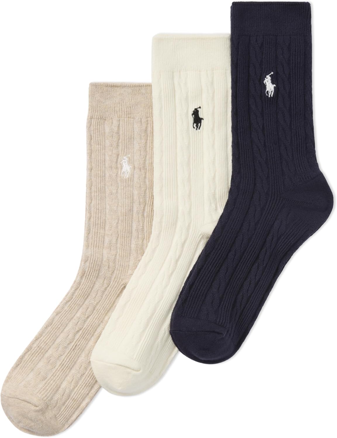 Polo Ralph Lauren Women's Classic Cotton Cable Crew Socks Review