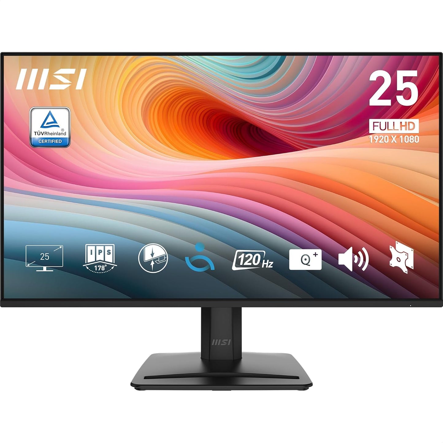 MSI 24.5-Inch 120Hz Gaming Monitor - Fast 1ms Response Time