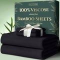 DECOLURE 100% Viscose Bamboo Sheets Twin Size - Ultra Soft Cooling
