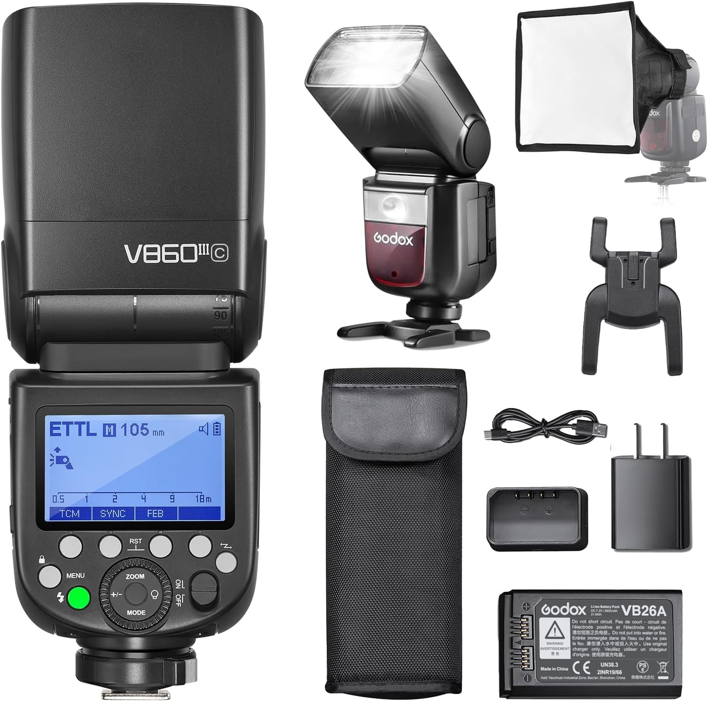Godox V860III-C TTL Flash Speedlite for Canon Cameras Review