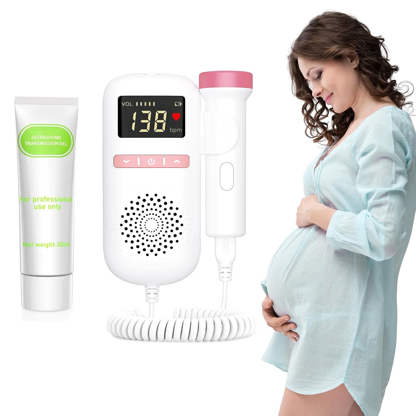 Portable Fetal Heart Rate Monitor for Pregnancy - ROTCROSS