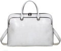 13.3-15.6 in Leather Laptop Messenger Bag for Work - Genuine Cowhide