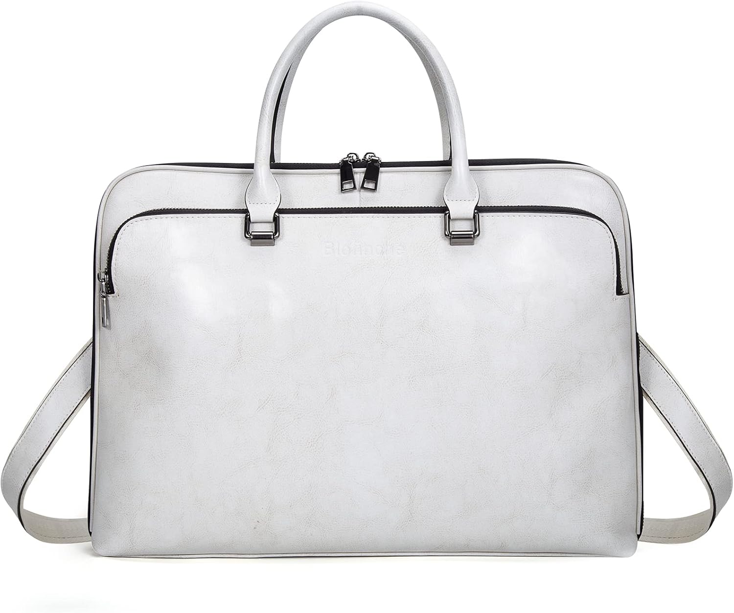 Genuine Leather Laptop Messenger Bag for 13.3 to 15.6 in Laptops