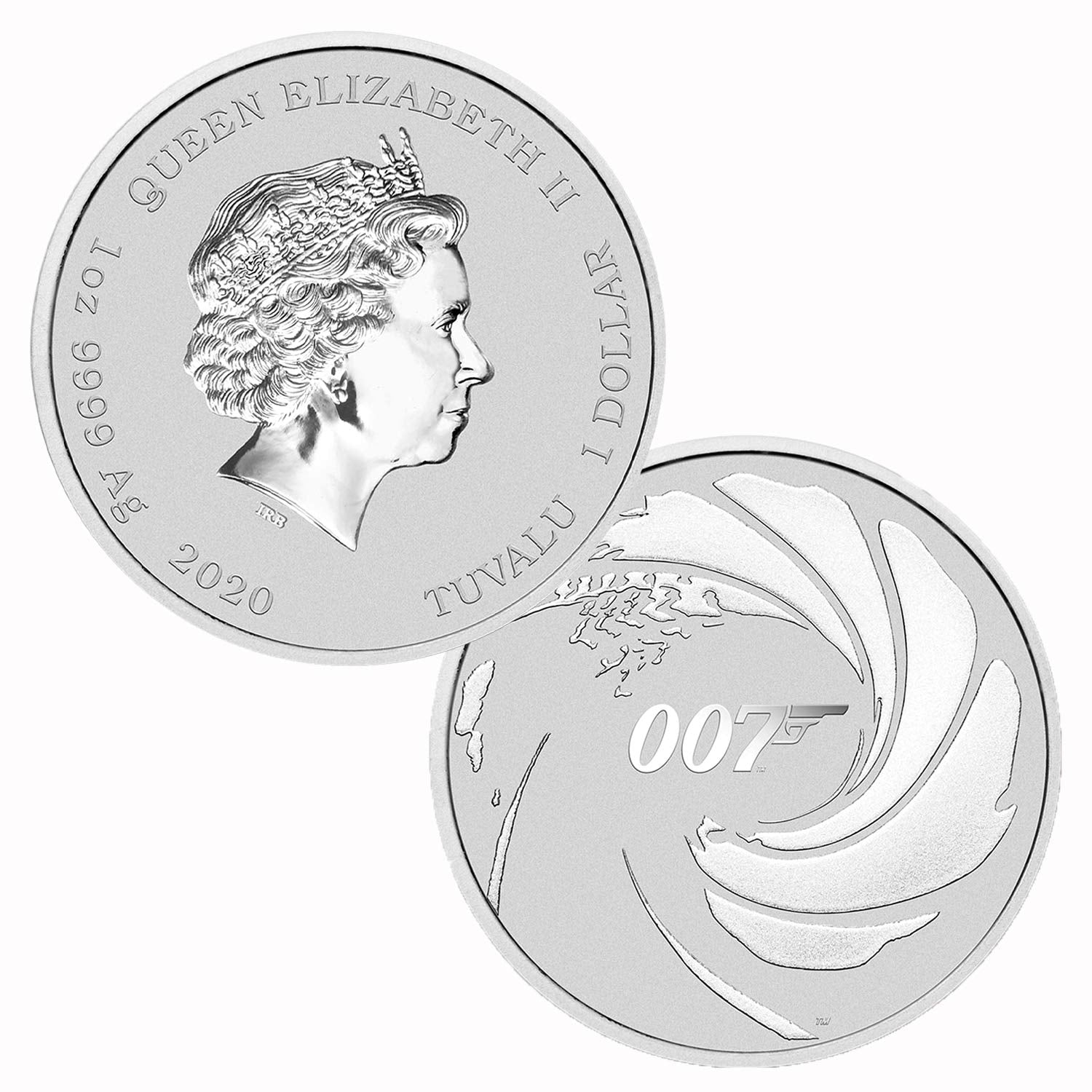 Tuvalu 2020 $1 1oz 007 James Bond Silver Coin Review