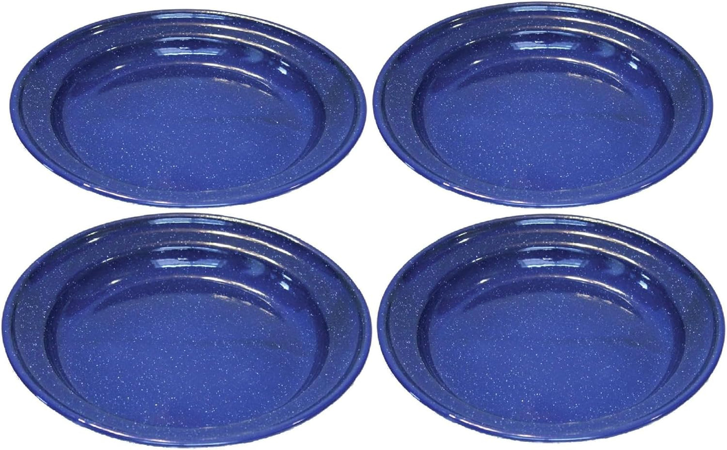 Alpine Mountain Enamelware Plates - Camping Gear Must-Have