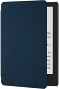 6.8 in Kindle Paperwhite Case Dark Blue - Slim PU Leather Cover