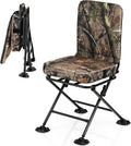 Tangkula Hunting Chair 360 Swivel Blind Chair - Quiet, Stable Seat