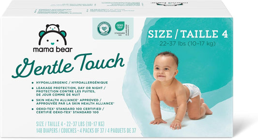 Mama Bear Hypoallergenic Diapers | Gentle on Baby's Skin
