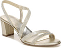 Women's Rhinestone Strappy Heeled Sandal - Comfortable Contour+ Fit