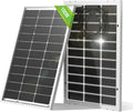 ECO-WORTHY Bifacial 100W 12V Solar Panel - Efficient Off-Grid Power