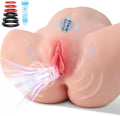 Sucking & Vibrating Male Masturbator Pocket Pussy - Handsfree Stroker