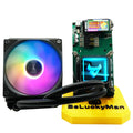 NerdQaxe++ 4.8TH/S BTC Solo Miner - 98W Liquid-Cooled Desktop Miner