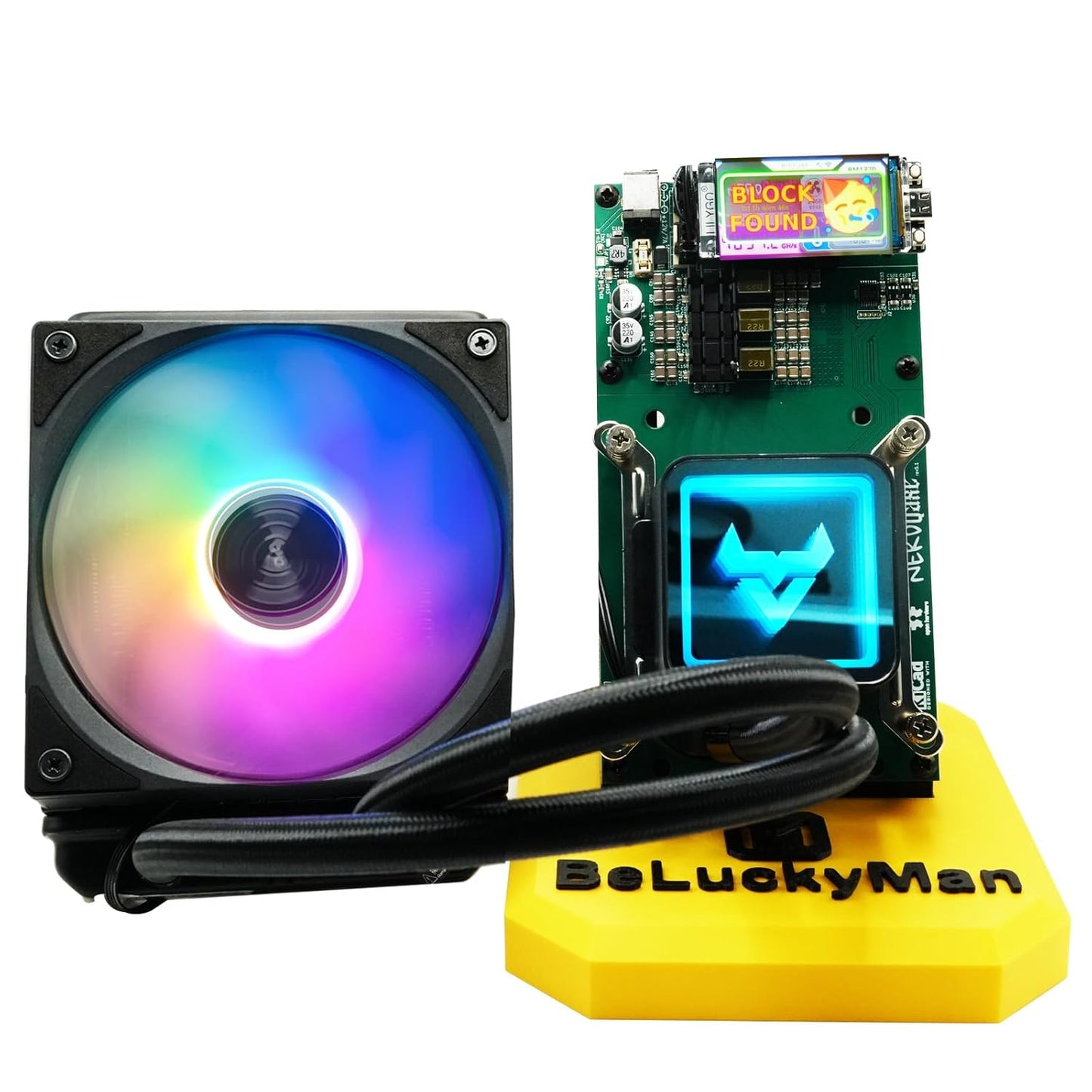 NerdQaxe++ 4.8TH/S Bitcoin Mining Machine for Home Use