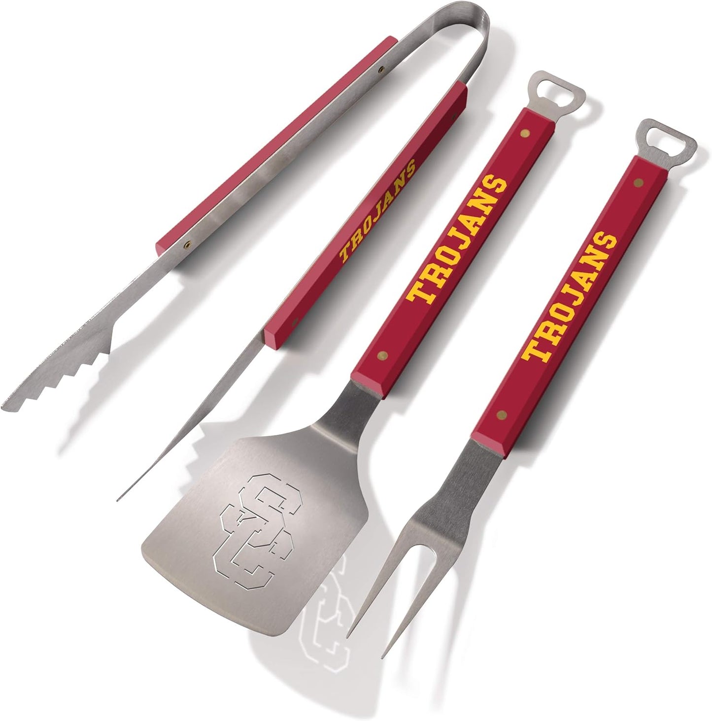 YouTheFan NCAA Spirit Series 3pc BBQ Set for Sports Fans