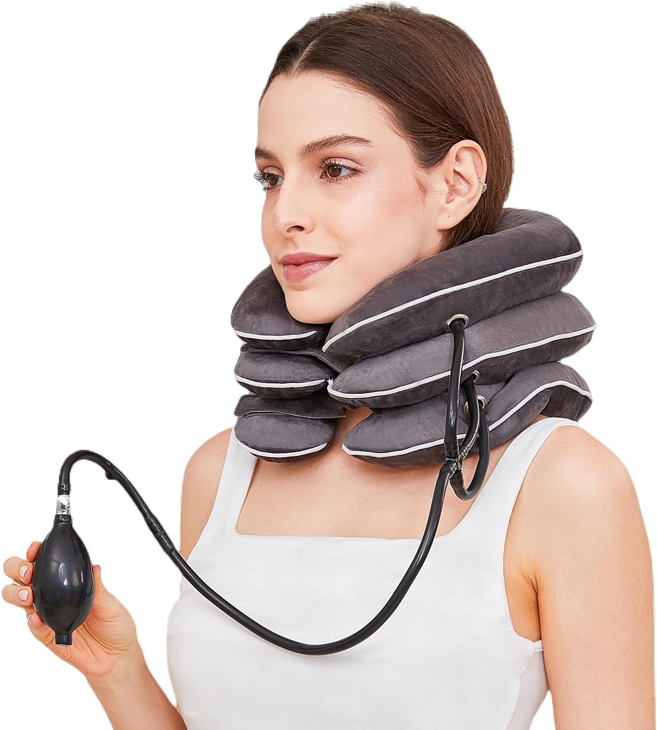 Neck Stretcher for Pain Relief - Adjustable Cervical Device