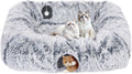 Extra Large Cat Tunnel Bed - Multi-Cat Playhouse and Cozy Cave