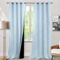 BGment Baby Blue 100% Blackout Curtains 90in Length - Nursery Sleep