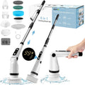 Electric Spin Scrubber for Bathroom and Home - Telescopic 3-Speed
