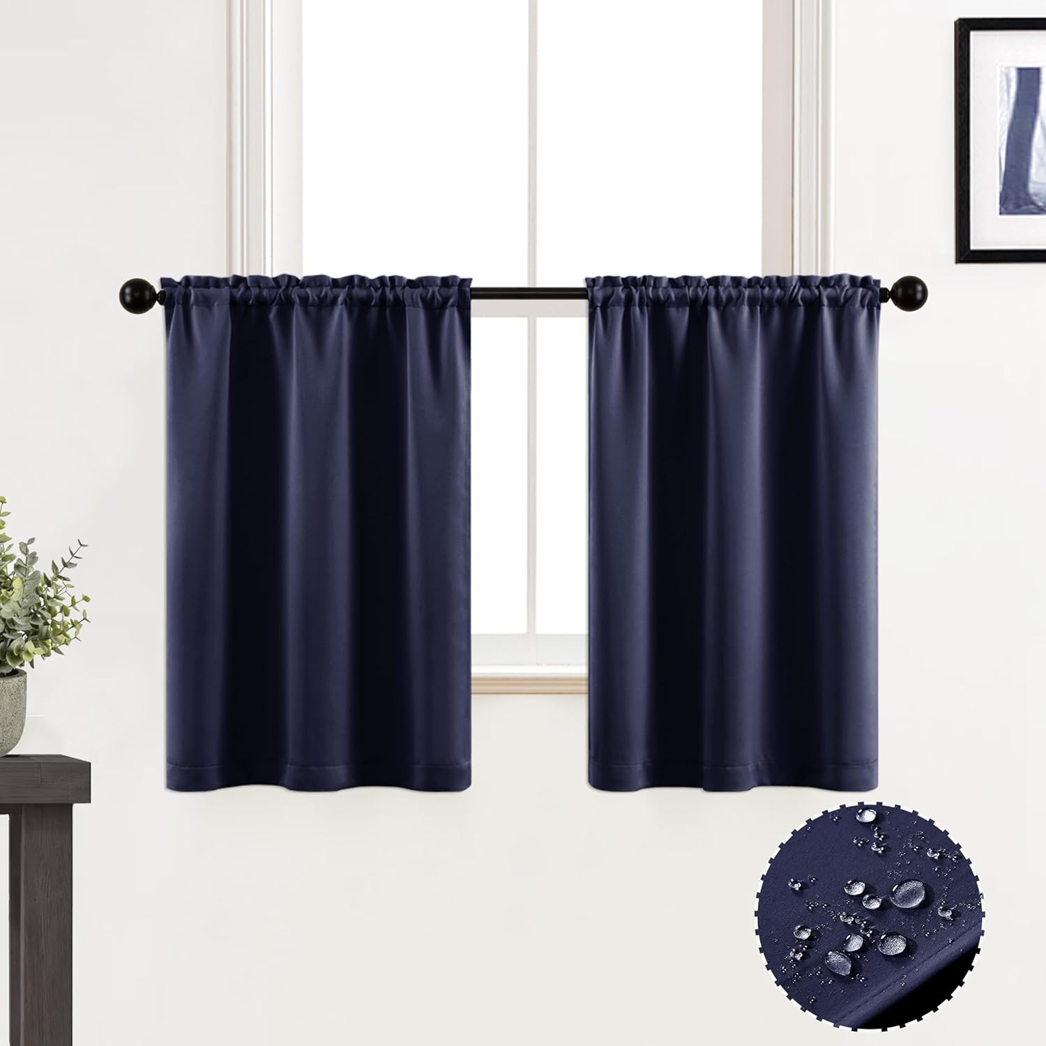 Navy Blue Bunk Bed Curtains: Cold Blocking Privacy Solution