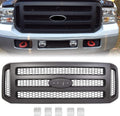 HECASA Front Grille for 2005-2007 Ford F Series Super Duty - Painted