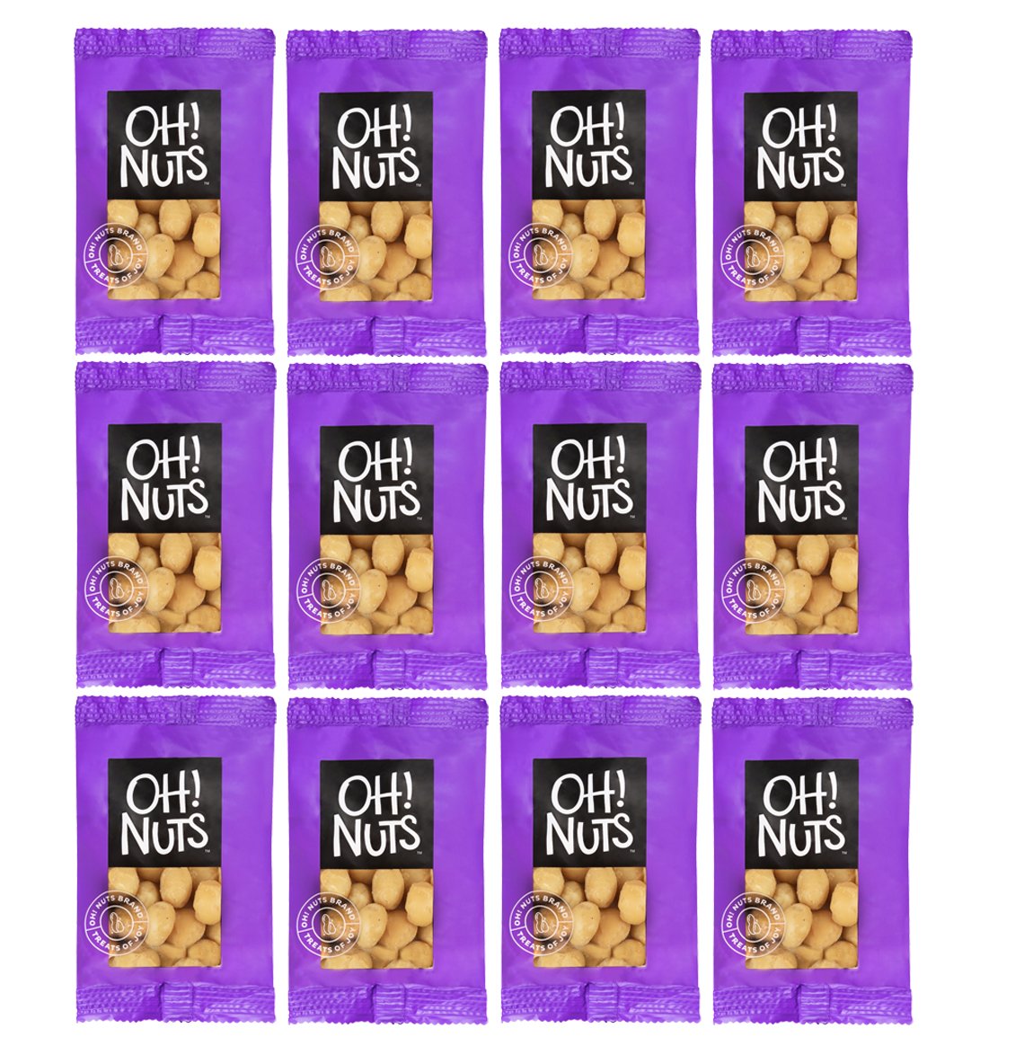 Oh! Nuts Snack Packs - All Natural Keto Snack for Healthy Eating