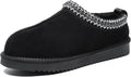 Women's Fuzzy Slippers Genuine Suede Mini Boots - Cozy Warm