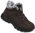 Waterproof Women's Ankle Snow Boots - Fur Lined Warm Winter Comfort