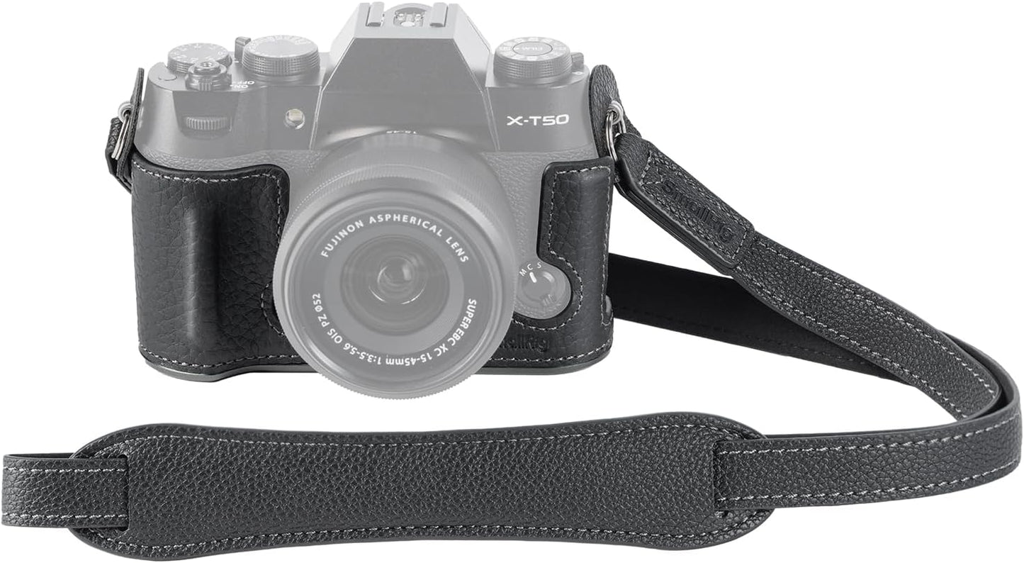 SmallRig X-T50 Half Leather Case Kit for Fujifilm X-T50 Cameras