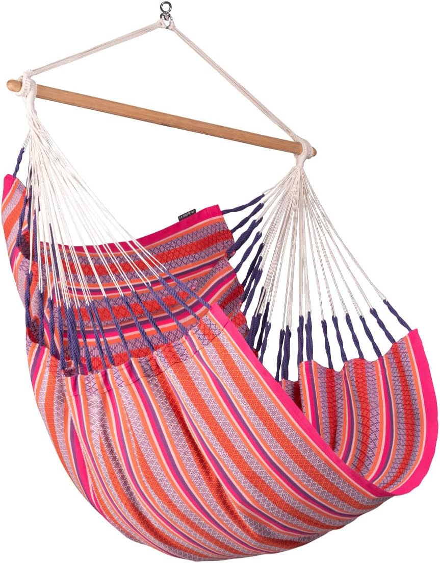 LA SIESTA Comfort Habana Hammock - Indoor/Outdoor Swing Chair