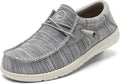 Grand Attack Men's Walking Boat Shoes - Comfortable Lightweight Slip