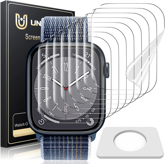 Apple Watch 45mm Screen Protector - Non-Bubble TPU Film