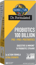 Garden of Life Once Daily 3-in-1 100 Billion Probiotic - Extra