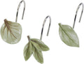 Ombre Leaves Shower Hooks - Set of 12