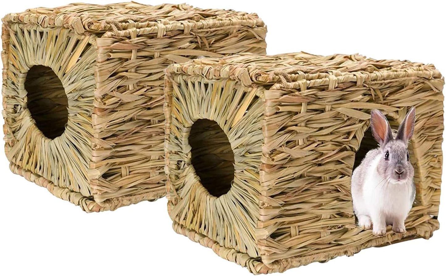 Extra Large Rabbit Grass House for Bunnies and Small Pets