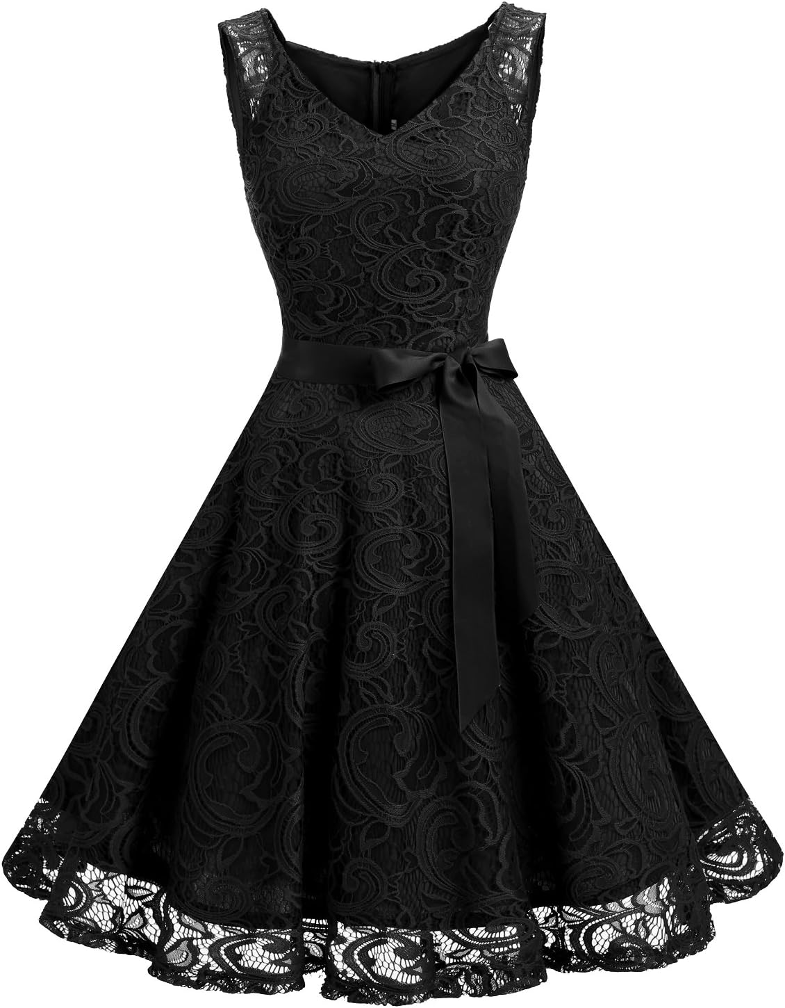 Stunning Floral Lace Bridesmaid Party Dress for Any Occasion
