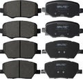 SIPAUTEC Front & Rear Ceramic Brake Pads for Jeep & Fiat Models