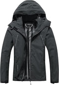 Women's Waterproof Rain Jacket Lightweight Softshell Raincoat