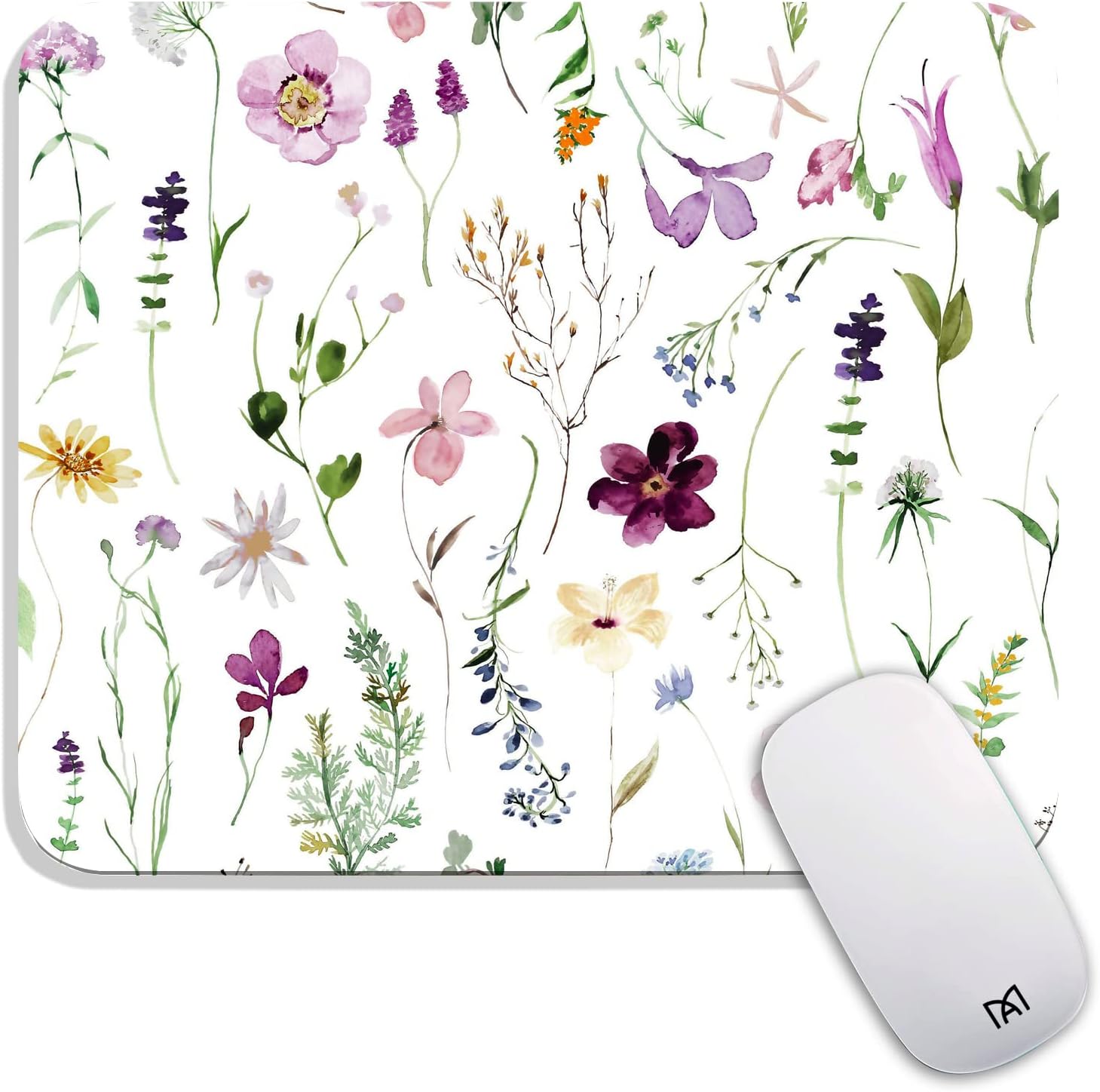 Stunning Floral Custom Mouse Pad by Armanza