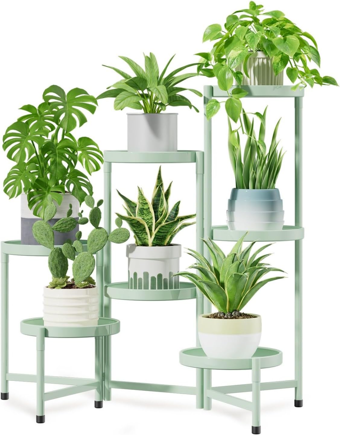7 Tier Large Plant Stand Indoor for Multiple Plants Display