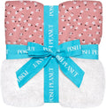 Square Plush Patoo Large Reversible Toddler Blanket - Snuggly Heirloom
