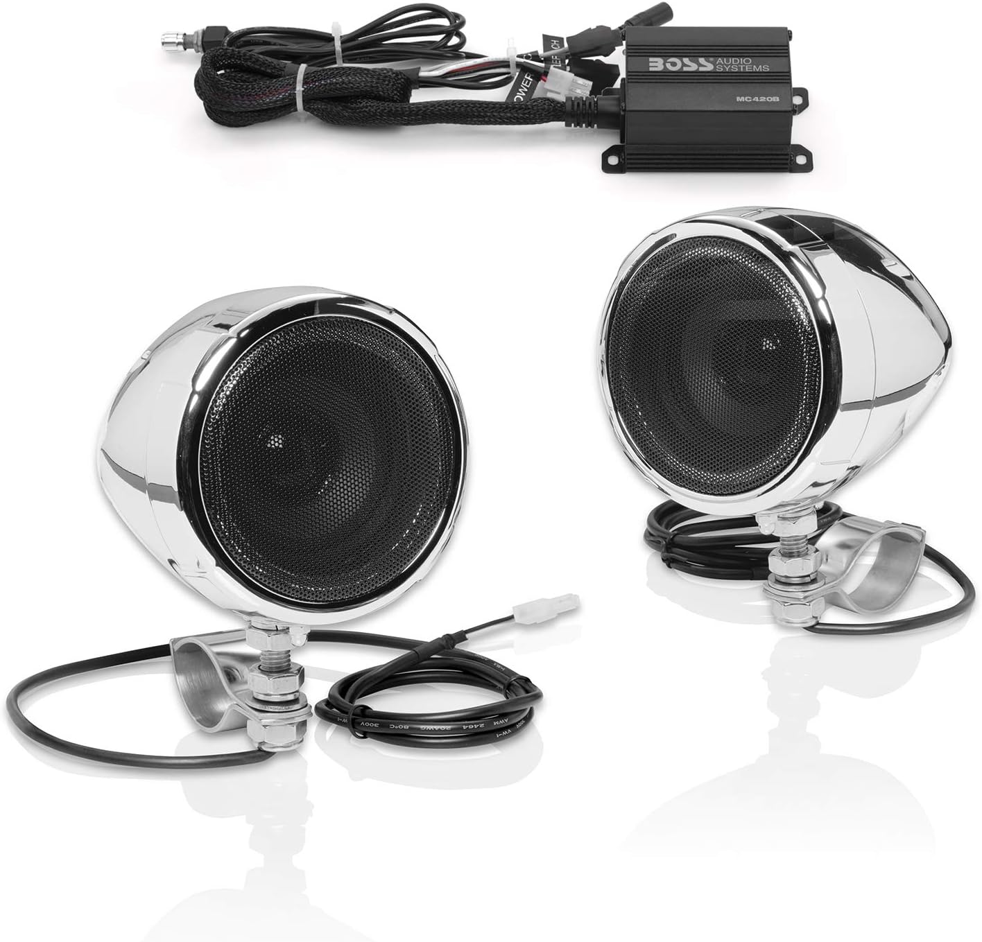 BOSS Audio MC420B Motorcycle Speakers and Amplifier System Review