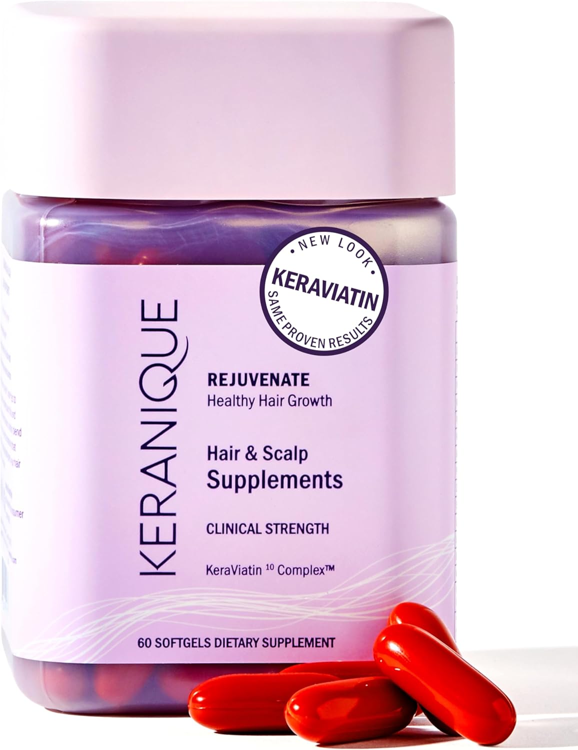 Keranique Hair & Scalp Supplements for Thinning Hair Growth