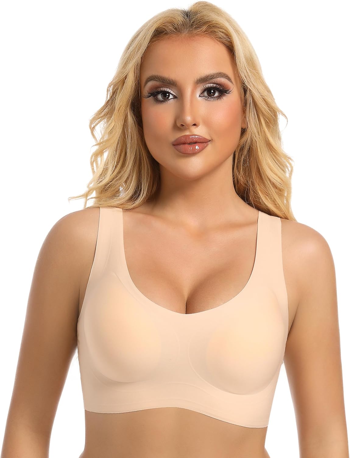 PRETTYWELL Sleep Bras: Soft, Seamless, Wireless Comfort for Women