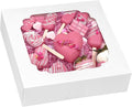 Moretoes 56pcs 10x10x2.5 in Pie Boxes with Window - Bakery Pack