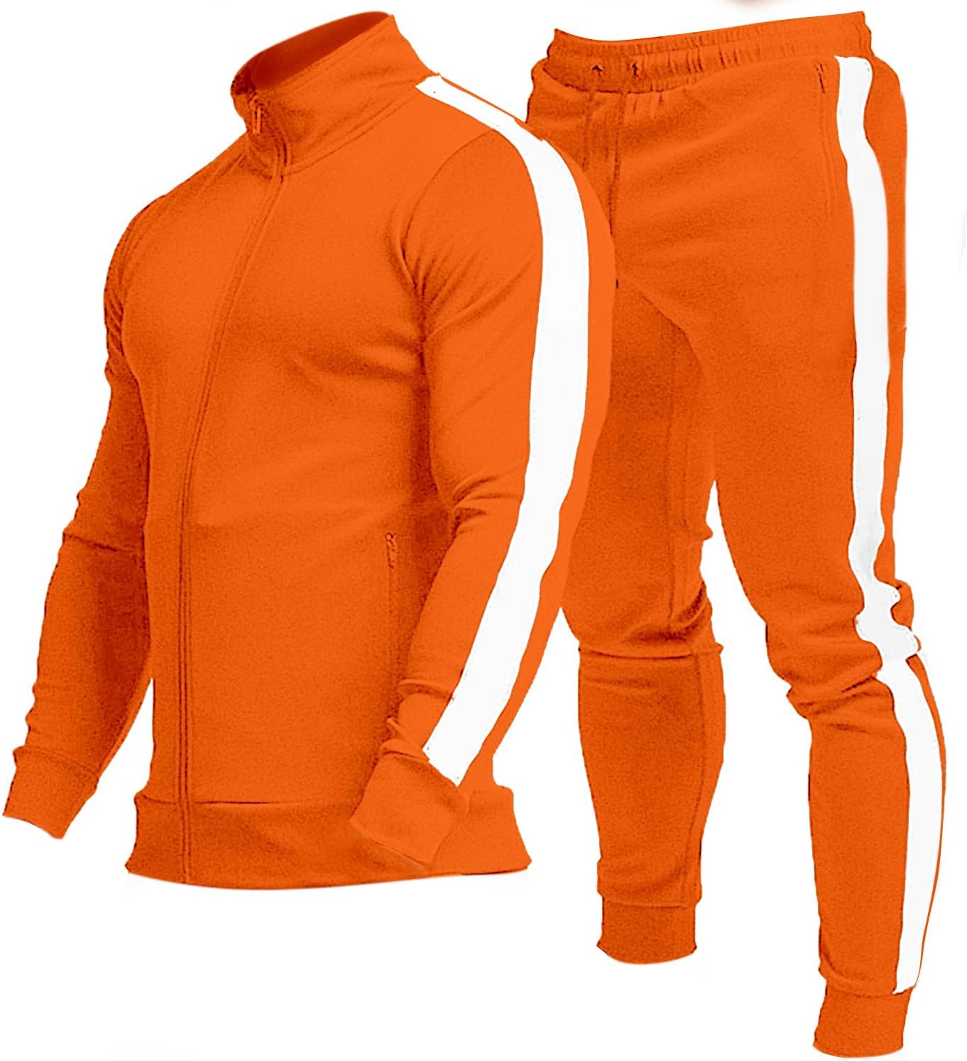 TEZO Men's Casual Active Tracksuits for Sports and Jogging