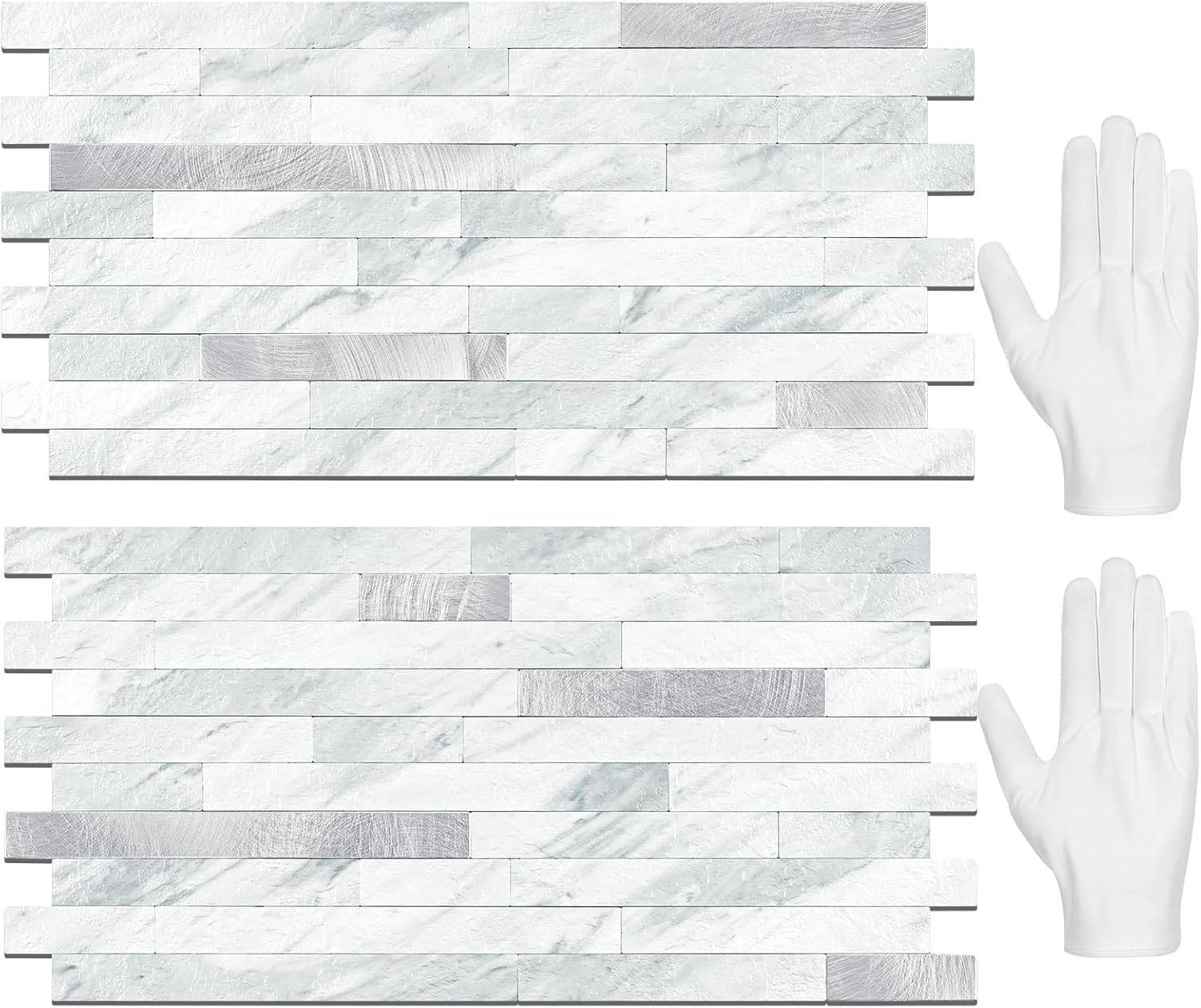 STICKGOO Peel and Stick Backsplash Tile for Kitchen and Bath