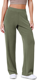 Modal Soft Wide Leg Pants High Waist - Comfortable Everyday Lounge at