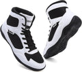 Wrestling Shoes for Men High Top Boxing and Lifting Shoes - Supportive