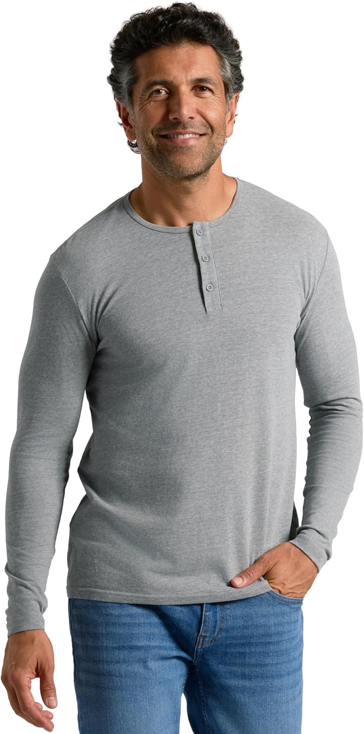 True Classic Long Sleeve Shirts for Men - Comfortable Fit