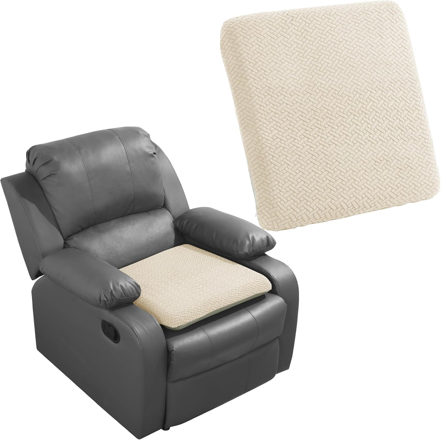 HOMBYS Cozy Recliner Cushion - No Pressure Comfort